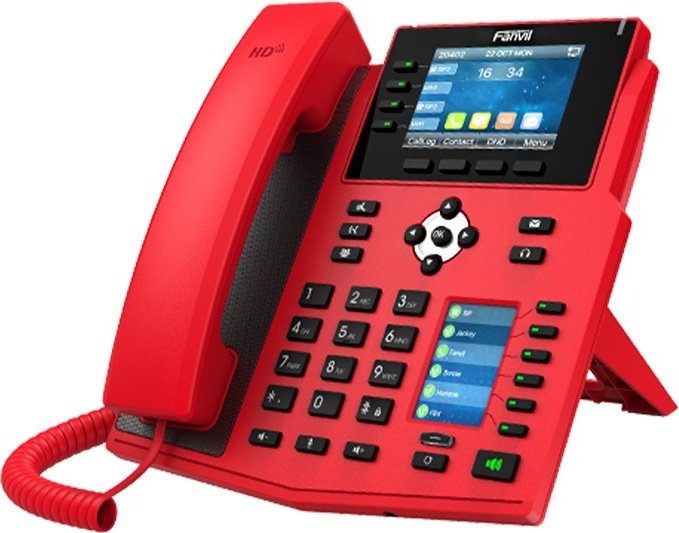 IP телефон Fanvil X5U (Красный)