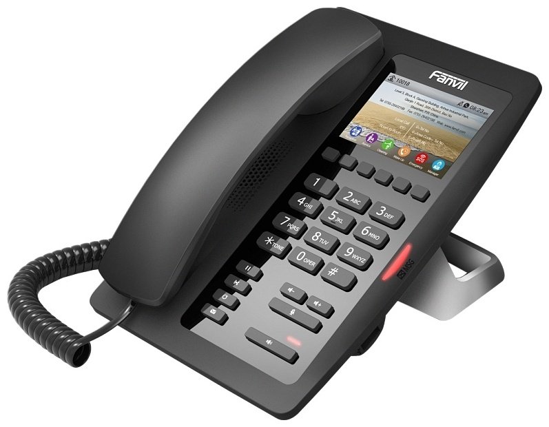 IP телефон Fanvil H5W (чёрный)