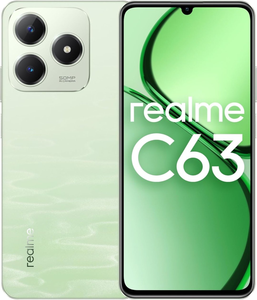 Realme C63 6/128GB зеленый