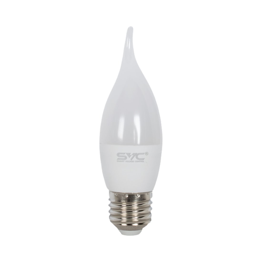 Лампа светодиодная SVC LED CB35-7W-E27-3000K Свеча на ветру Тёплый