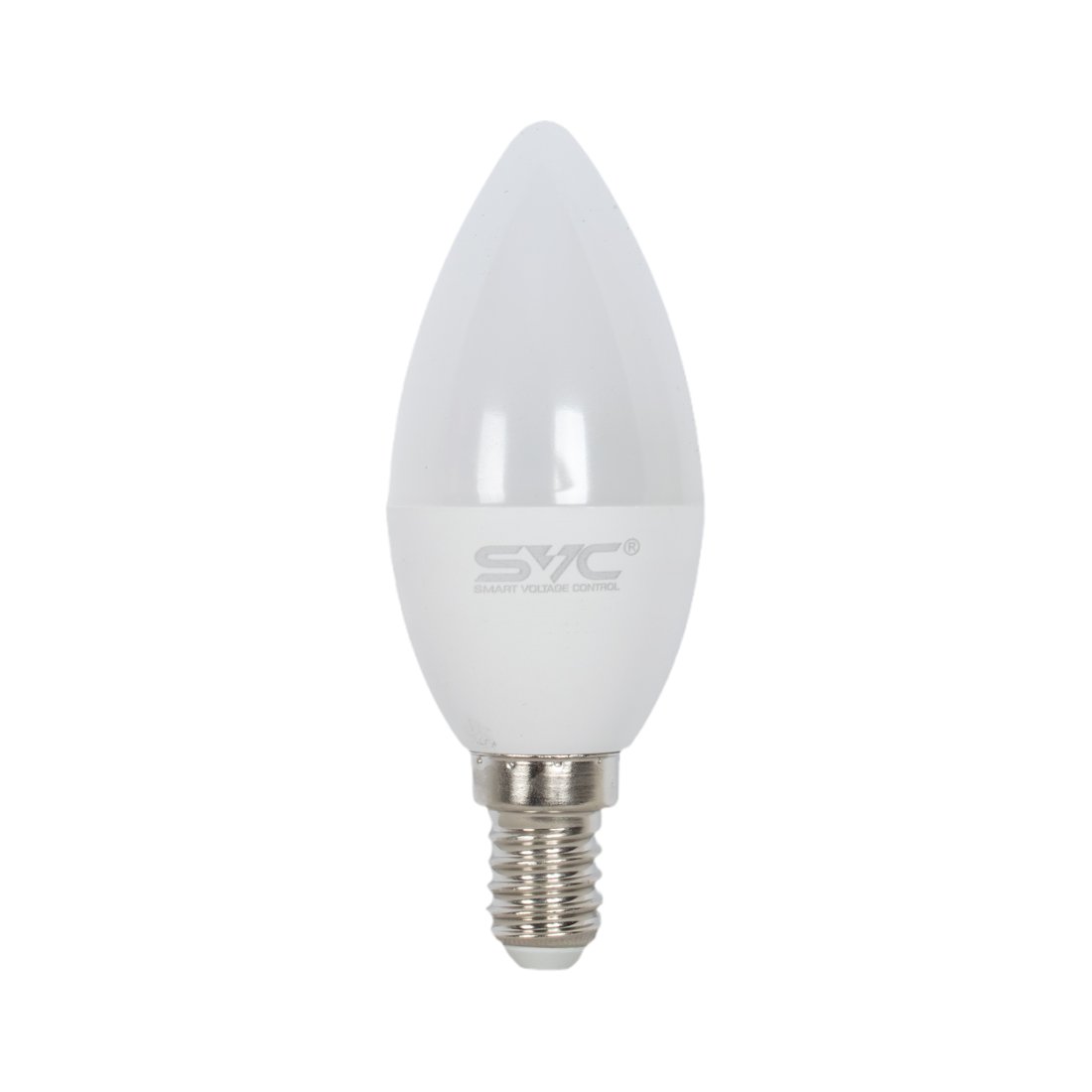 Лампа светодиодная SVC LED C35-9W-E14-6500K Свеча Холодный