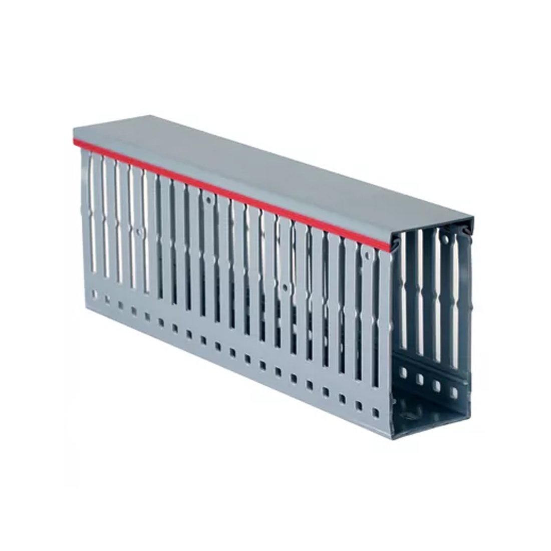 Короб перфорированный DKC 60x80 серый RL6