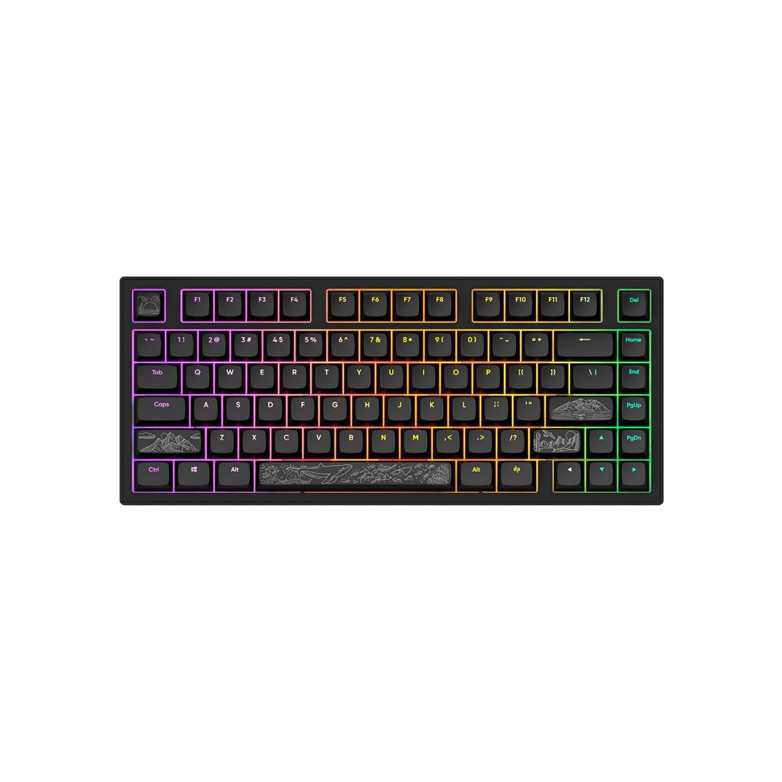 Клавиатура Dark Project ALU81A Terra Nostra Black