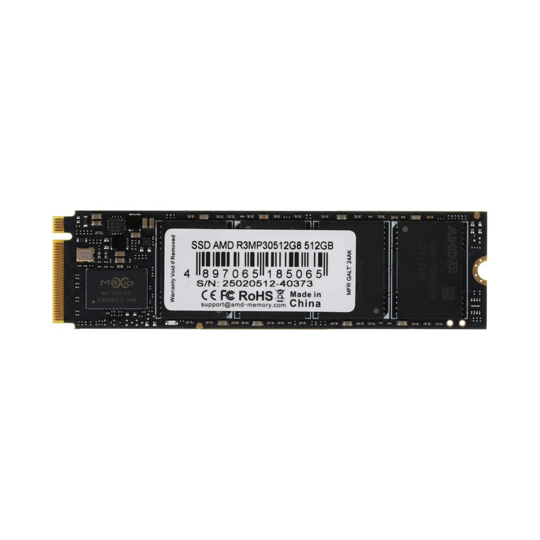 Твердотельный накопитель SSD AMD Radeon R3MP30256G8 256GB M.2 NVMe PCIe 3.0x4