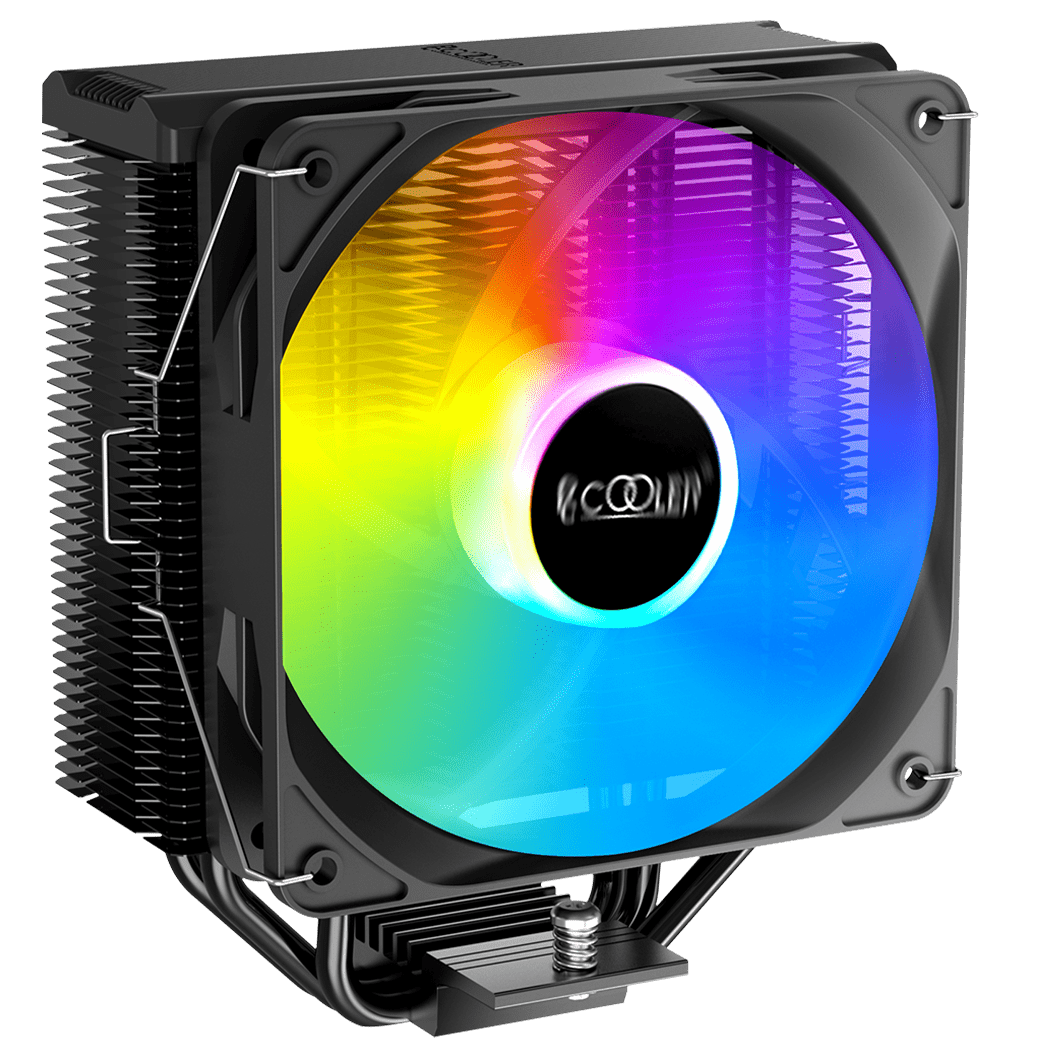 Вентилятор для процессора PCCooler PALADIN EX300S RGB TDP 180W 115X/1200/1700/1851/AM4/AM5 Черный