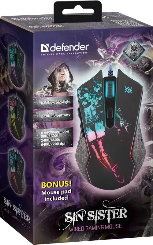 Мышь Defender Sin'Sister GM-933