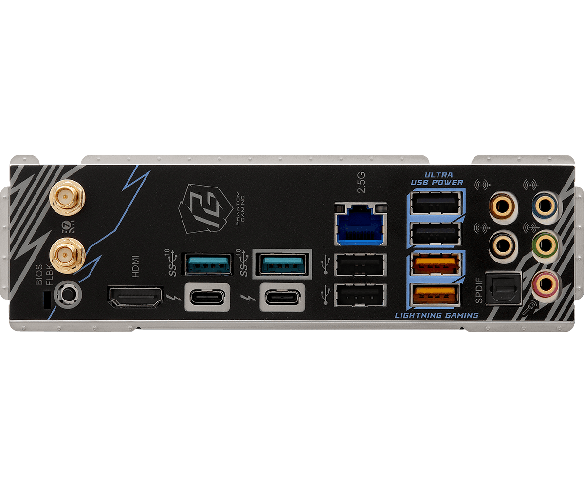 Материнская плата ASRock Z890 LIGHTNING WIFI LGA1851 4xDDR5 4xSATA 4xM.2 HDMI Type-C ATX