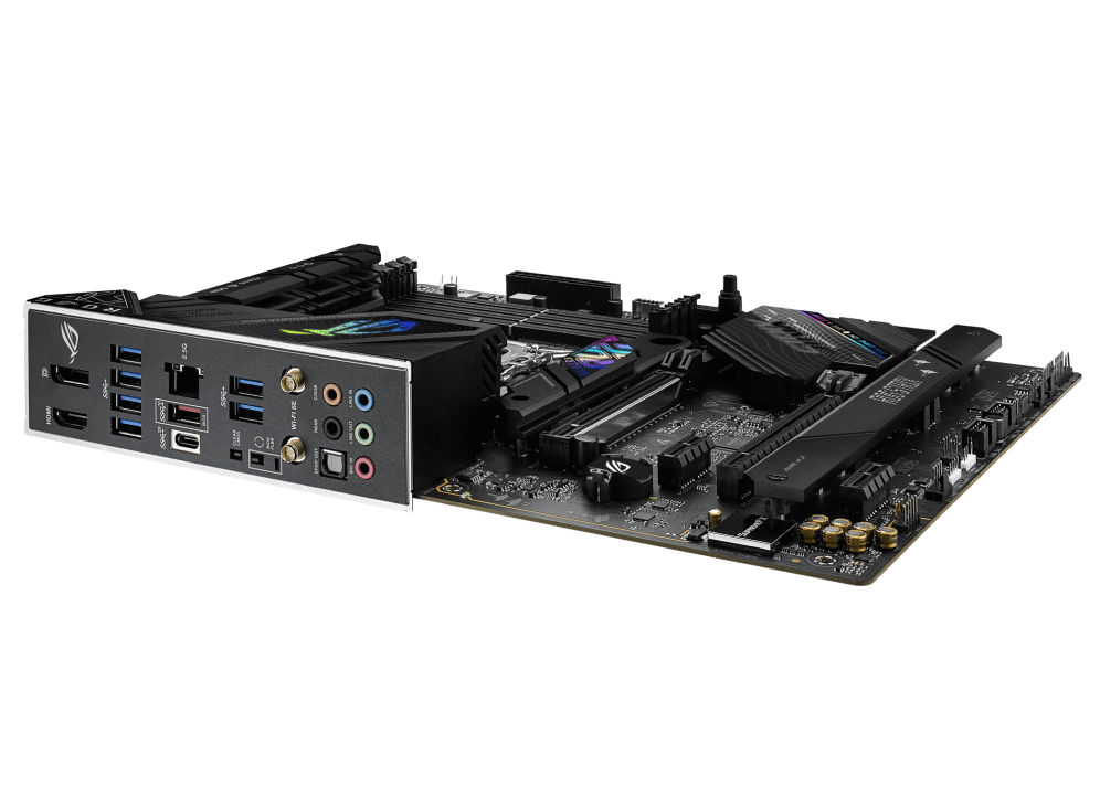 Материнская плата ASUS ROG STRIX B760-F GAMING WIFI LGA1700 4xDDR5 4xSATA3 3xM.2 RAID HDMI DP ATX