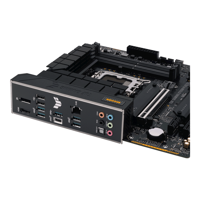 Материнская плата ASUS TUF GAMING B760M-PLUS D4 LGA1700 4xDDR4 4xSATA3 2xM.2 RAID HDMI DP mATX
