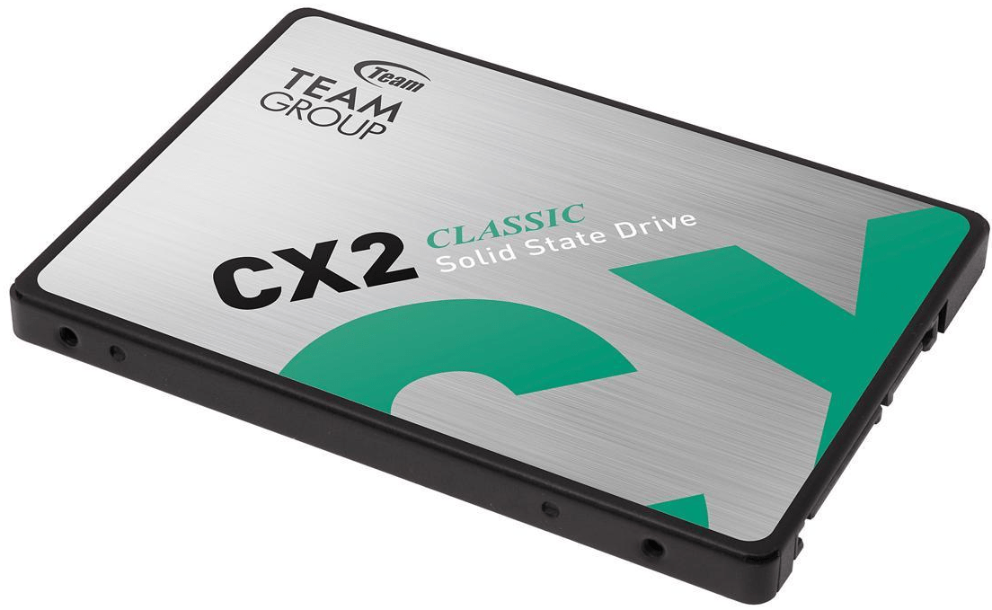 Твердотельный накопитель 1000GB SSD TeamGroup CX2  2.5” SATA3 R540Mb/s, W490MB/s T253X6001T0C101