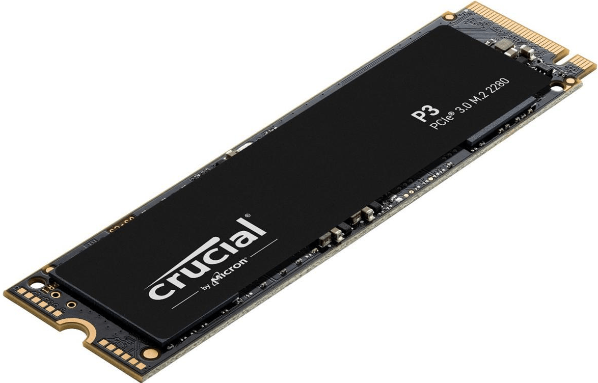 Твердотельный накопитель  500Gb SSD Crucial P3 3D NAND M2 PCIe NVMe R3500Mb/s W1900MB/s CT500P3SSD8