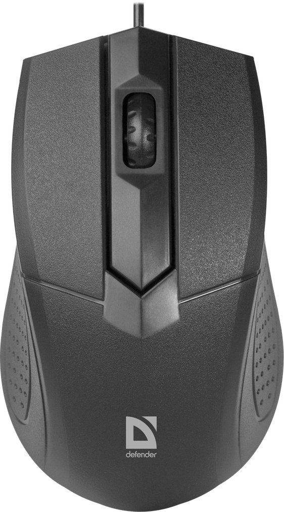Мышь проводная Defender Classic MB-270 (Черный), USB 2кн, 1кл-кн, коробочка, НОВИНКА!