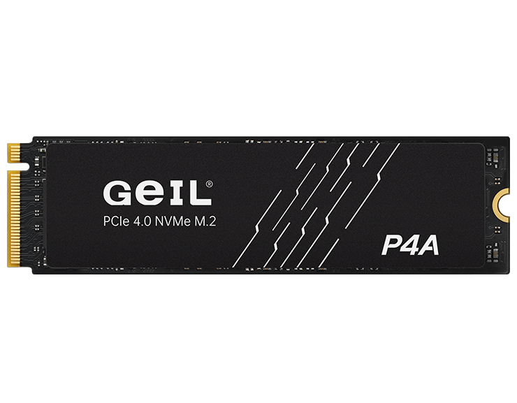 Твердотельный накопитель 2000GB SSD GEIL P4A M.2 2280 PCIe4.0 NVMe R5000MB/s W4500MB/s P4AAC23C2TBA