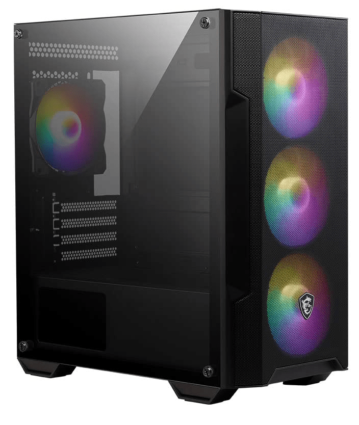 Компьютерный корпус MSI MAG FORGE M100R mATX/Mini-ITX  2xUSB2.0 USB3.2 Audio 4x ARGB FAN mATX