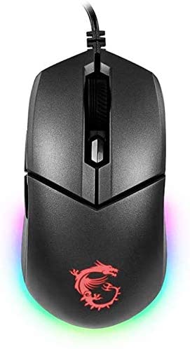 Мышь MSI Clutch GM11 Полноцветная RGB подсветка с 7 световыми эффектами. 5-уровневый сенсор