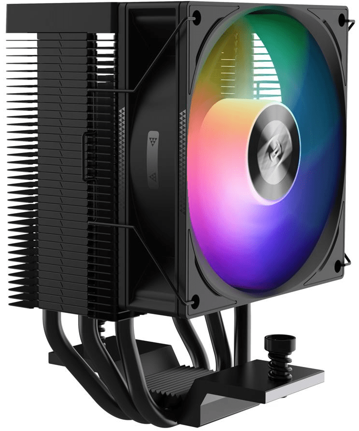 Вентилятор для процессора PCCooler R300 ARGB BK TDP 150W 4-pin 115X/1200/1700/AM4/AM5 Черный