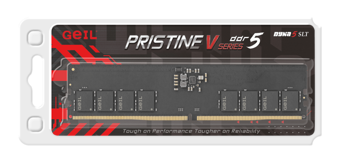Оперативная память 16GB GEIL 4800MHz DDR5 PC5-38400 Pristine V 40-40-40-77 GP516GB4800C40SC Retail