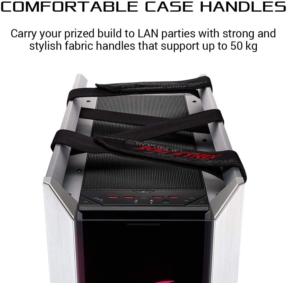 Корпус ASUS GX601 ROG STRIX HELIOS CASE EATX/ATX/mATX/mITX White 90DC0023-B39000