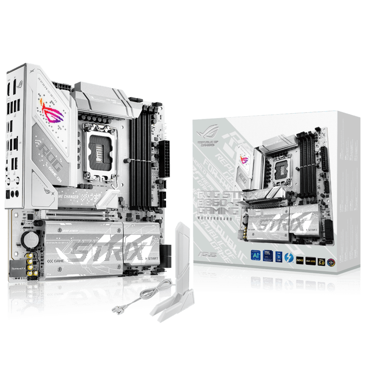 Материнская плата ASUS ROG STRIX B860-G GAMING WIFI, LGA1851 B860 4xDDR5 4xSATA 4xM.2 HDMI DP mATX