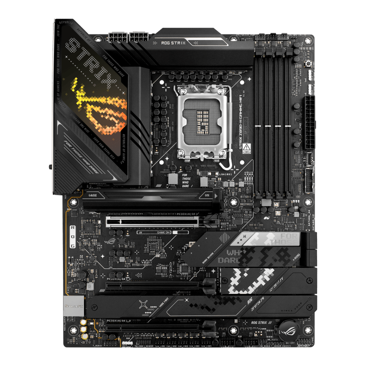 Материнская плата ASUS ROG STRIX Z890-H GAMING WIFI, LGA1851 Z890 4xDDR5 4xSATA3 4xM.2 HDMI DP ATX