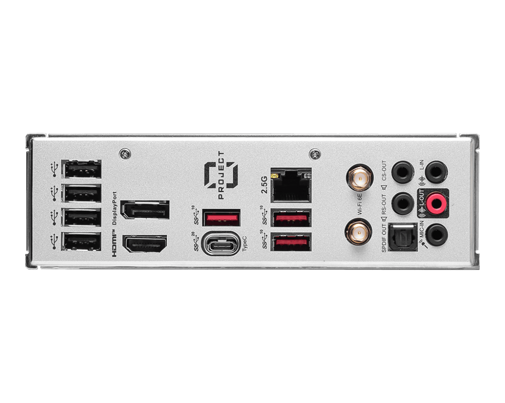 Материнская плата MSI B760M PROJECT ZERO LGA1700 B760 4xDDR5 4xSATA3 RAID 2xM.2 HDMI DP mATX