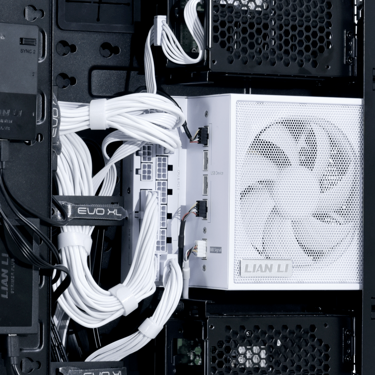 Блок питания Lian Li EG1000 WHITE 1000W Full Modular, 80+ PLATINUM, КПД 92% G9P.EG1000.WE00.EU