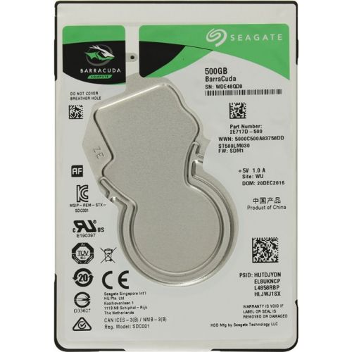 Жесткий диск для ноутбука   500Gb Seagate SATA 6Gb/s 128Mb 2.5