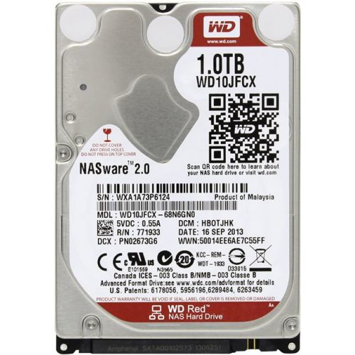 Жесткий диск для ноутбука  WD RED 1Tb 16Mb 2,5