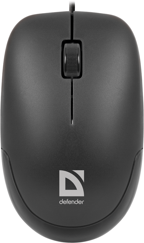 Мышь Defender Datum MM-010 Black (Черн), USB 2кн+кл,1000 dpi 1,5м