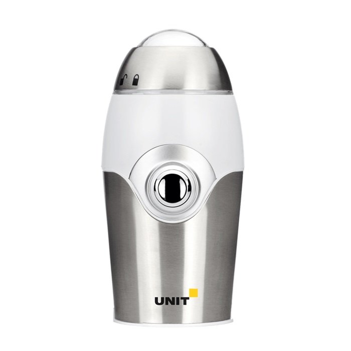 Кофемолка UNIT UCG-112, 150Вт, сталь.