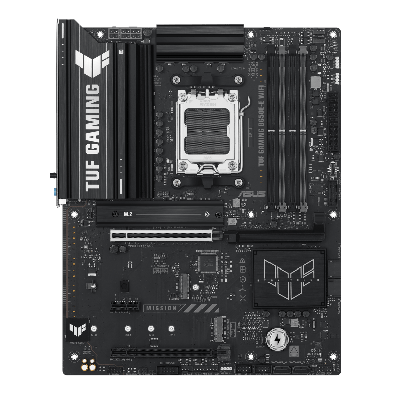 Материнская плата ASUS TUF GAMING B650E-E WIFI AM5 4xDDR5 4xSATA3 RAID 3xM.2 DP HDMI USB-C ATX