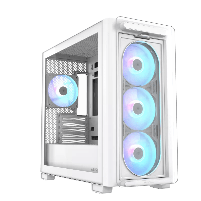 Корпус ASUS A23 PLUS TG ARGB WHITE mATX/mITX 90DC00K3-B19010