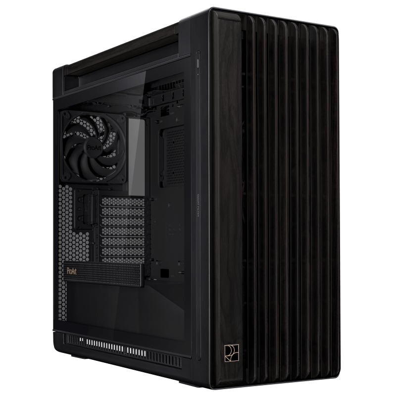 Корпус ASUS PROART PA602 WOOD TG PWM BLACK EATX/ATX/mATX/mITX/DTX/mDTX 90DC00J0-B09010