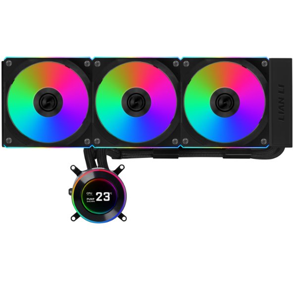Водяное охлаждение для CPU Lian Li Hydroshift lI LCD-C 360CL Black G89.GHS2LCD36RB.00