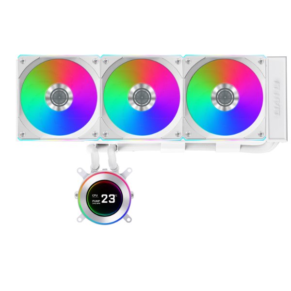 Водяное охлаждение для CPU Lian Li Hydroshift Il LCD-C 360CL White G89.GHS2LCD36RW.00