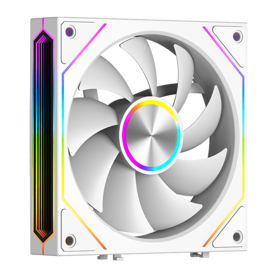 Вентилятор для корпуса PCCooler F3 X120 ARGB WH 1x(120x120x25mm) 800-1800 RPM 54CFM White