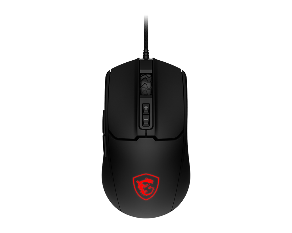 Мышь MSI FORGE GM100 USB2.0/RGB/7 кн./Вес 108г./Кабель 1.5м./Черный
