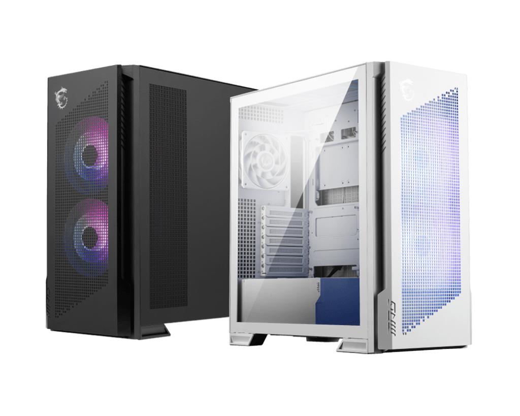 Компьютерный корпус MSI MPG VELOX 300R AIRFLOW PZ WHITE EATX/ATX/mATX/mITX 2xUSB, Type-C White