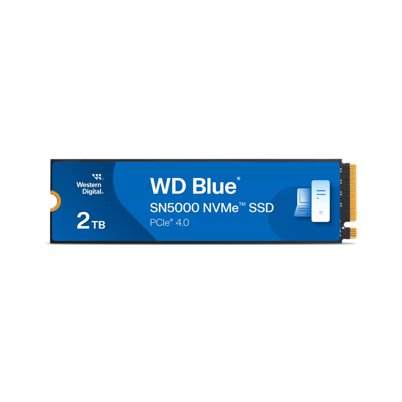 Твердотельный накопитель 2000GB SSD WD BLUE SN5000 M.2 2280 NVMe 4.0 R5150/W4850 WDS200T4B0E-00CNZ0