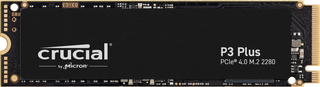 Твердотельный накопитель 2000Gb SSD Crucial P3 Plus M.2 2280 R5000Mb/s W4200MB/s CT2000P3PSSD8