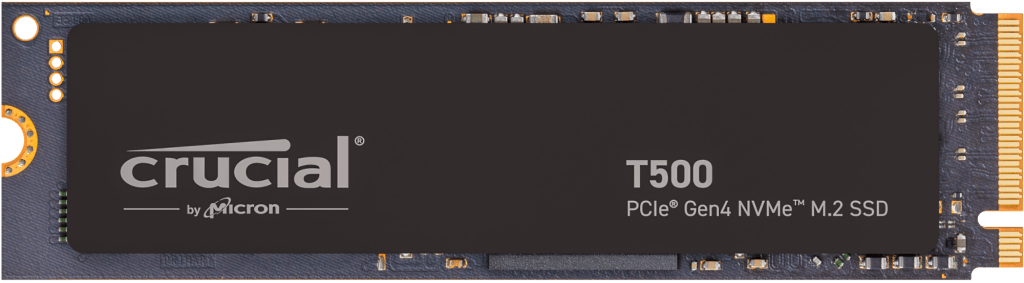 Твердотельный накопитель 1000Gb SSD Crucial T500 M.2 2280 R7300Mb/s W6800MB/s CT1000T500SSD8
