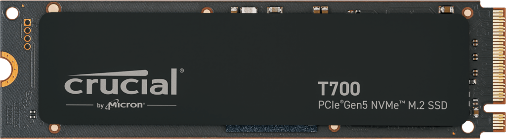 Твердотельный накопитель 2000Gb SSD Crucial T700 M.2 2280 R12400Mb/s W11800MB/s CT2000T700SSD3