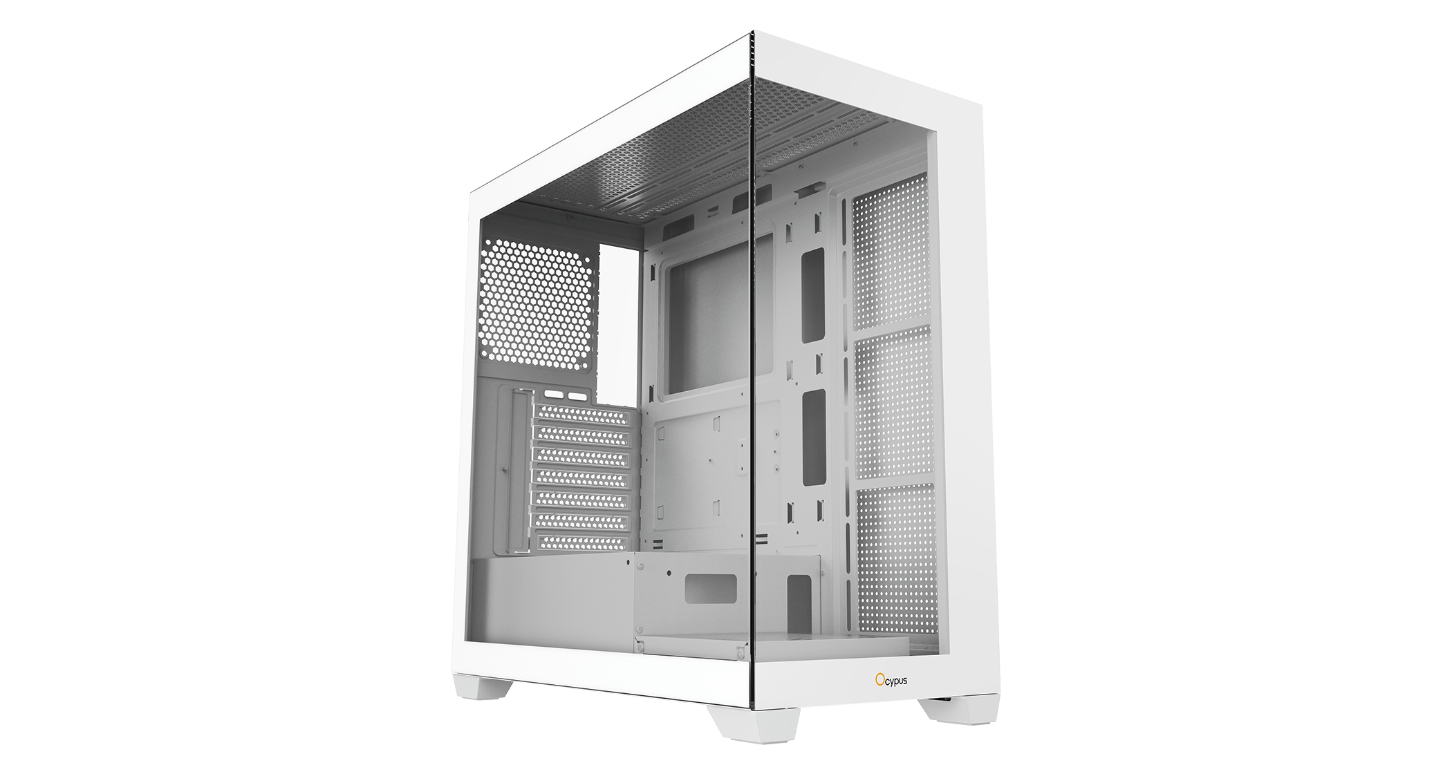 Корпус Ocypus Gamma C72 WH ATX/mATX/ITX 3xUSB Белый Gamma-C72-WHD000XX-GL