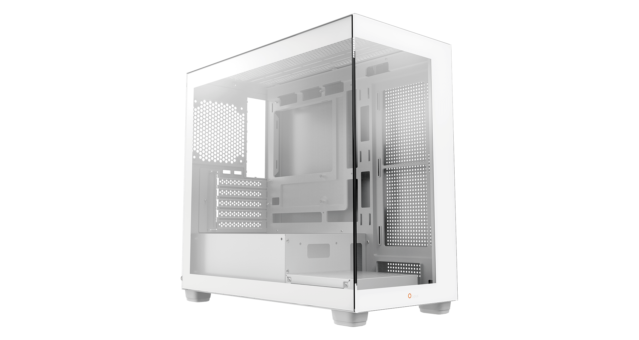 Корпус Ocypus Gamma C52 WH mATX/ITX 3xUSB Белый Gamma-C52-WHD000XX-GL