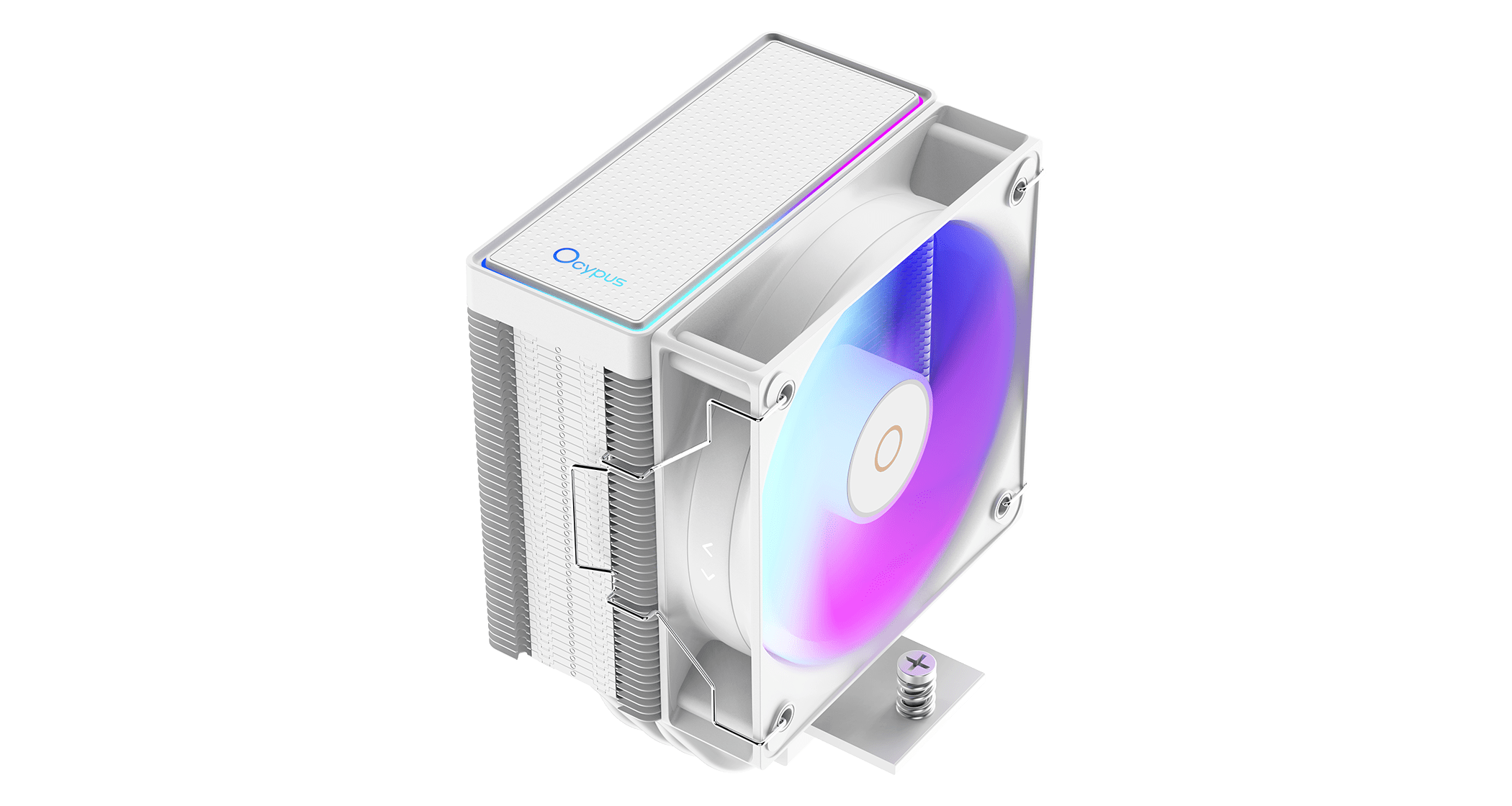 Вентилятор для процессора Ocypus Gamma A40 WH ARGB TDP 200W 1851/1700/1200/115X/AM5/AM4 Белый