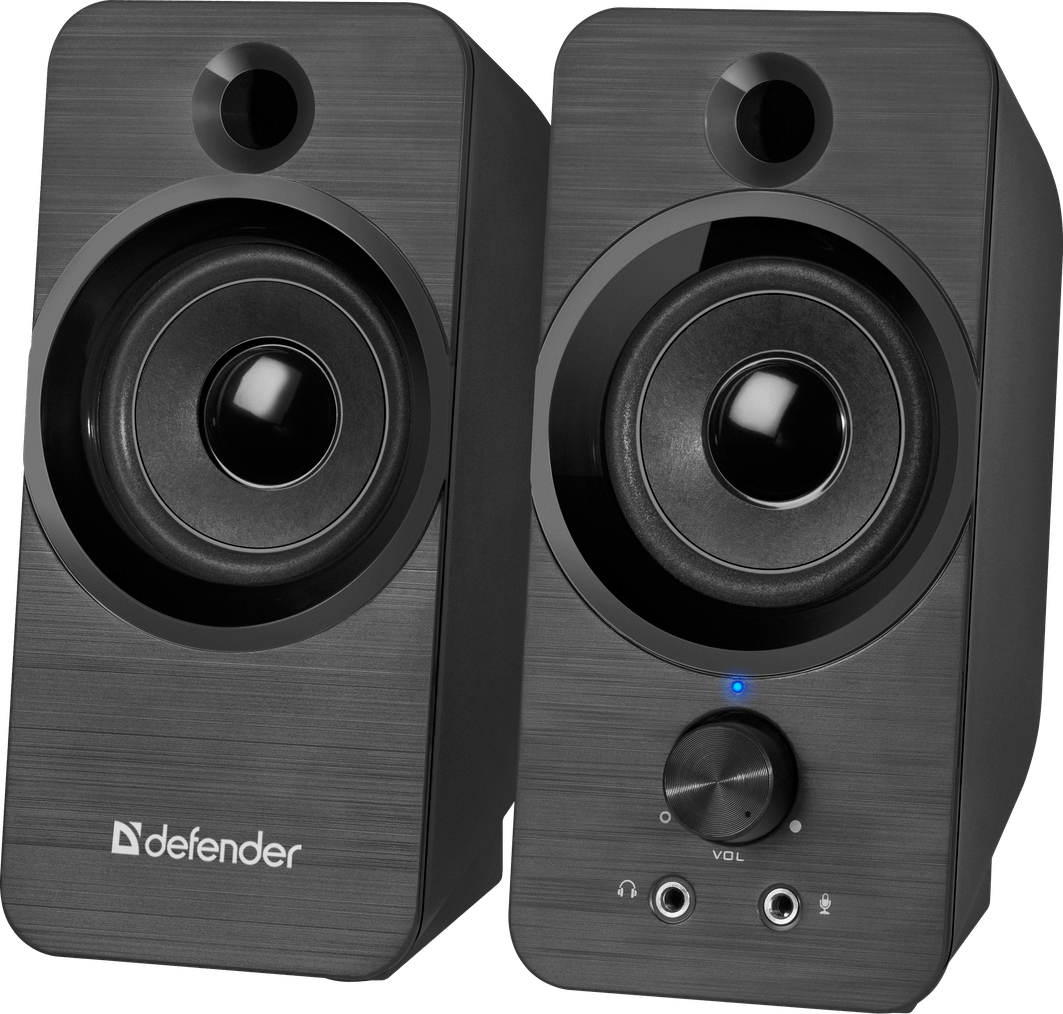 Колонки стерео Defender SPK-190 Черные USB