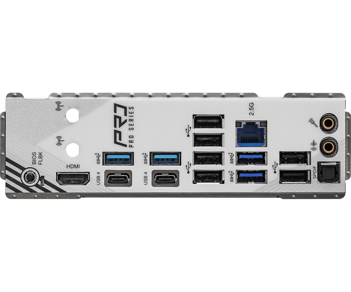 Материнская плата ASRock X870 PRO RS AM5 4xDDR5 4xSATA3 3xM.2 1xHDMI 2xType-C ATX