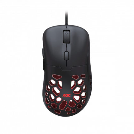 Мышь игровая AOC GM510B 6 кн. 16000 dpi, USB2.0 кабель 1.8 м Черный GM510B