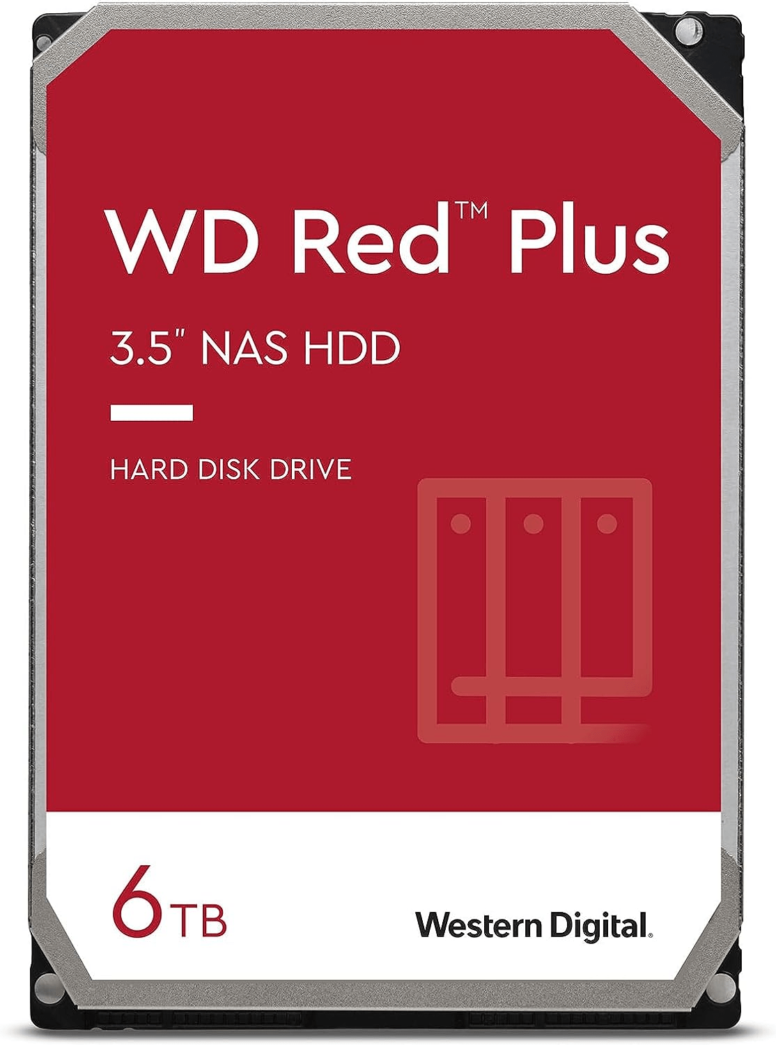 Жесткий диск для NAS систем HDD  6Tb Western Digital RED SATA 6Gb/s 3.5