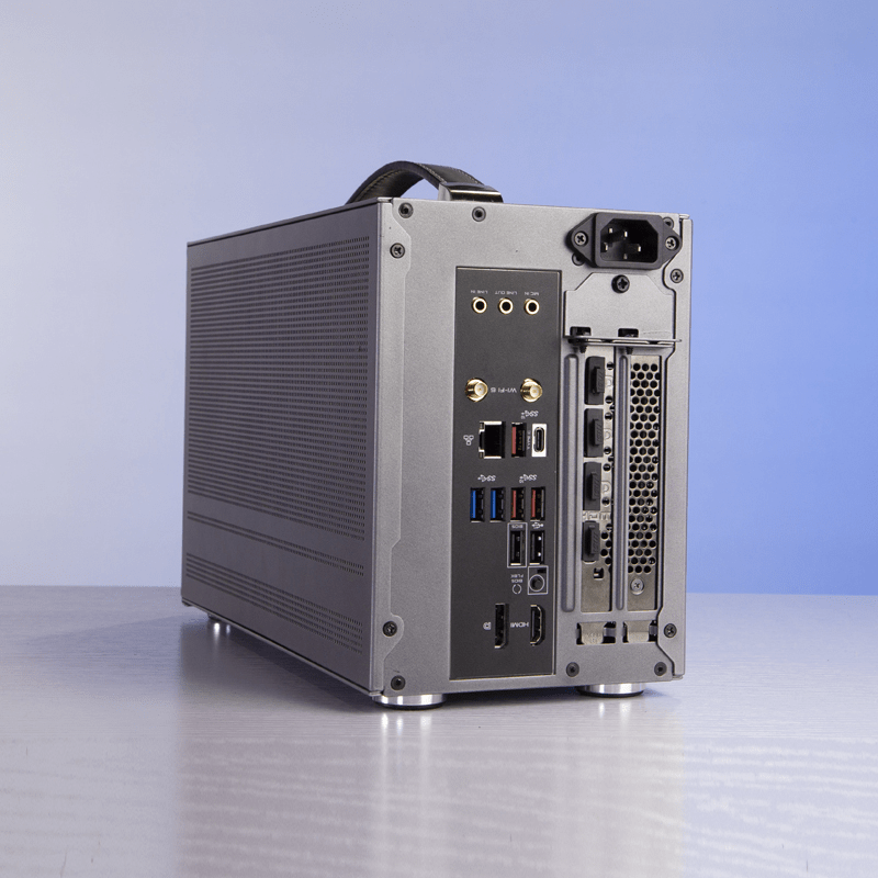 Корпус PCCooler I100 PRO MESH GY  ITX USB3.0 1x3.5